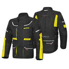 Bela Transformer Giacca Touring 3 in 1 Nero / Giallo Fluor 