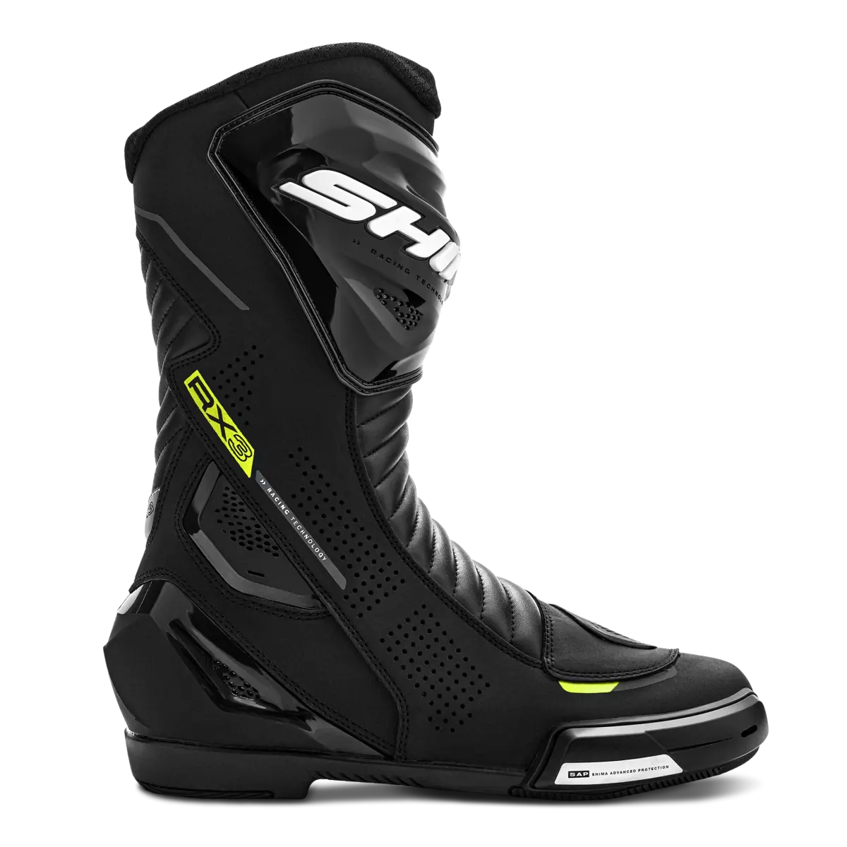 SHIMA RX-3 RACING HOMBRE AMARILLO FLUO 