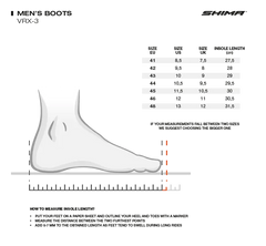 SHIMA - VRX-3 Man Racing Boot Negro