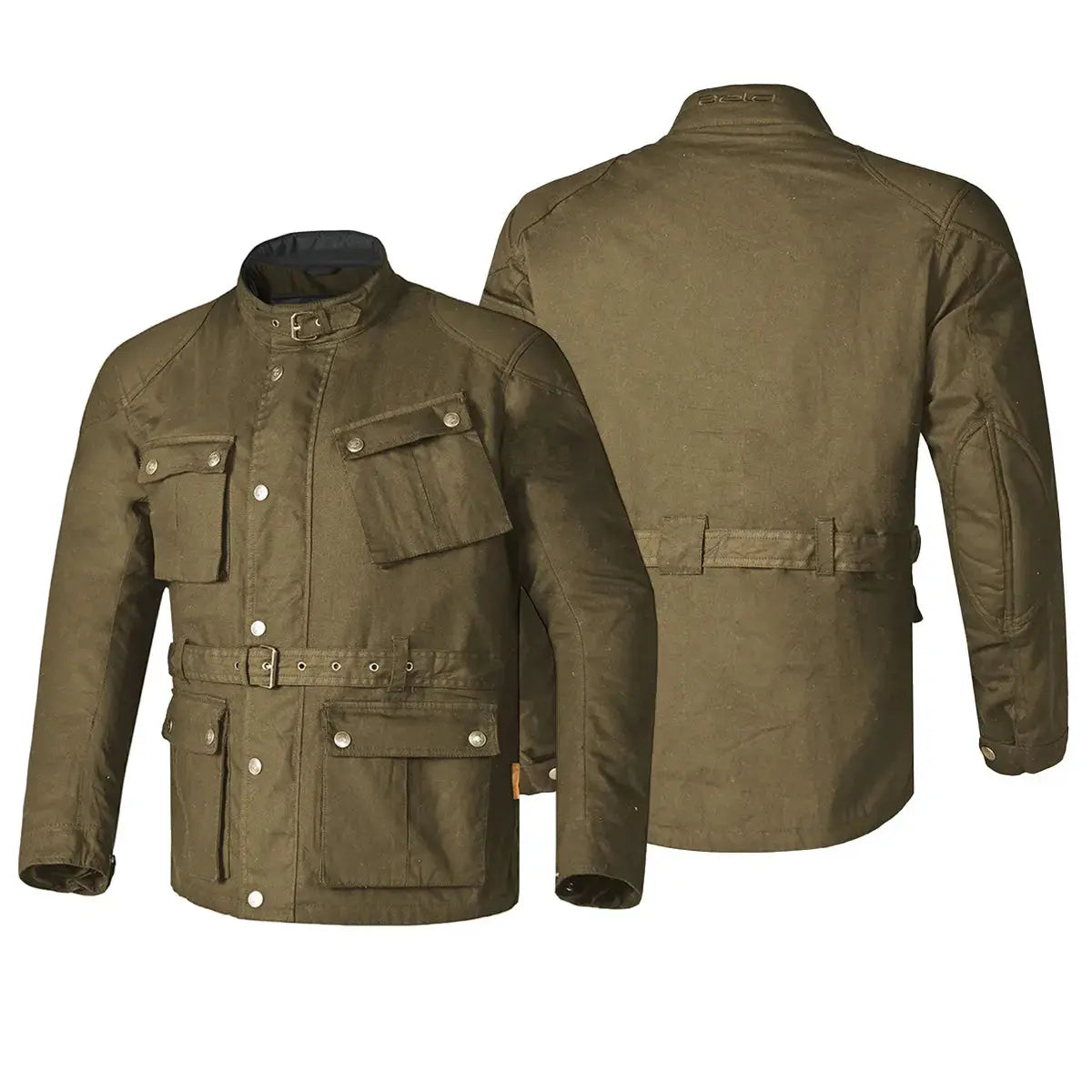 BELA CHAQUETA TEXTIL TECTICAL WAX COTTON JACKET VERDE 