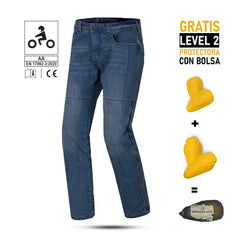 Bela - Pantalon Drifter 32L Medio Azul 