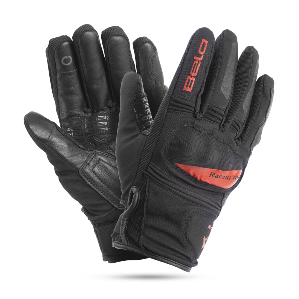 Bela Boom Donna WP Guanti invernali - Nero/Rosso