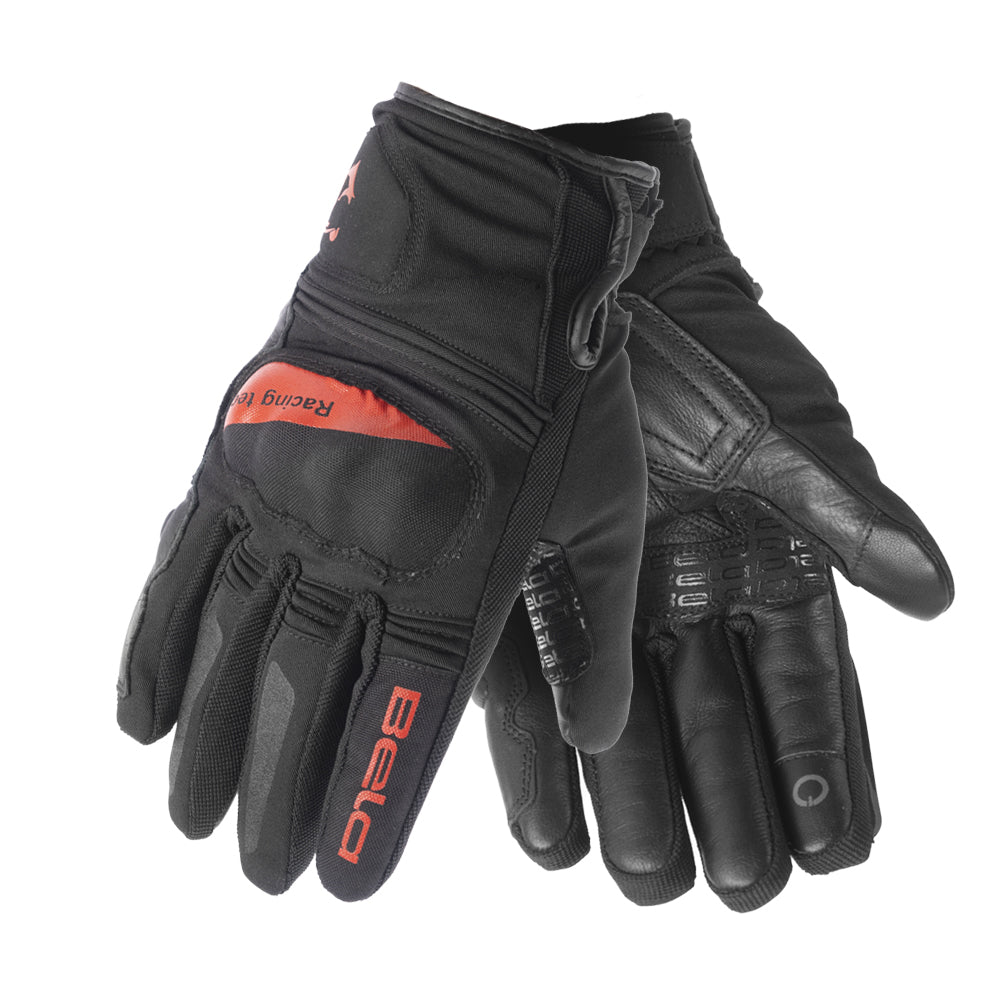 Bela Boom Donna WP Guanti invernali - Nero/Rosso