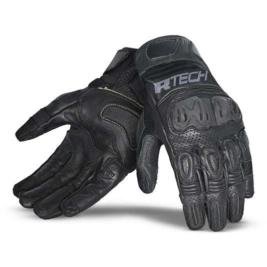 R-TECH Rocco Black Gloves  – Yamoto.it