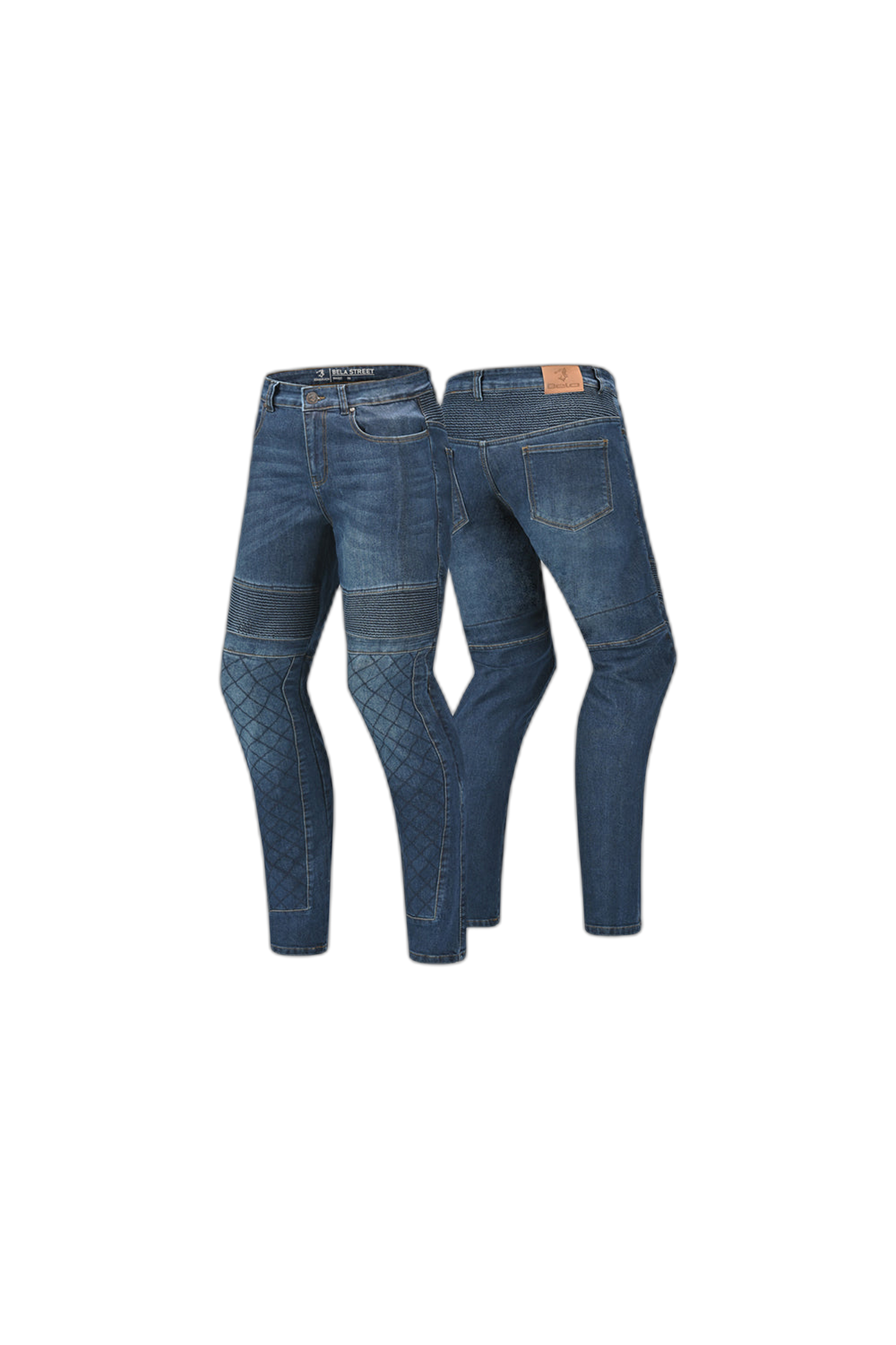 BELA STREET LADY PANTALONI DA DONNA OMOLOGATI CE JEANS BLU 