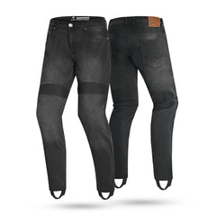 R-tech Valencia Omologato CE livello AA Jeanss UOMO Nero 34L