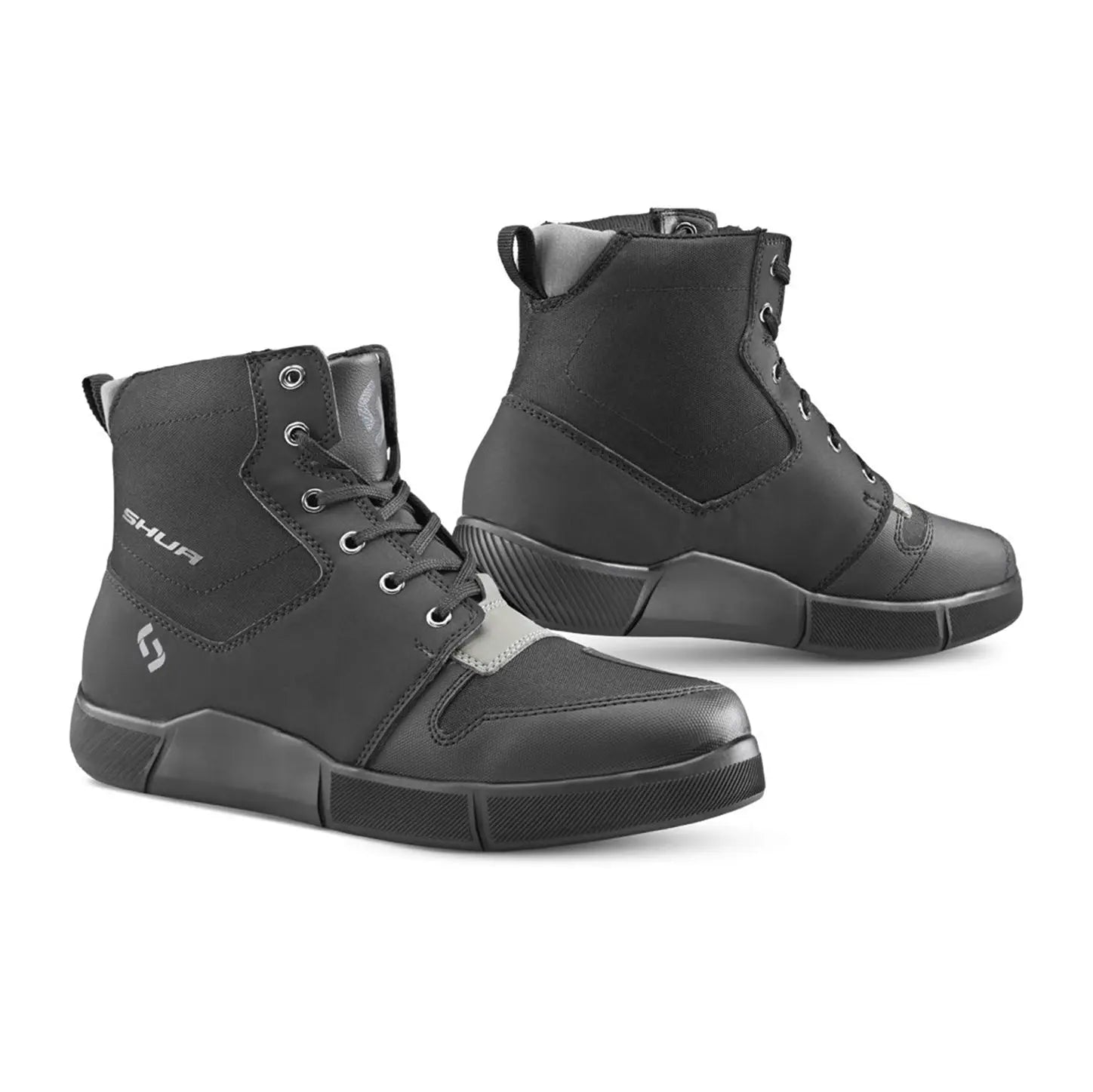 SHUA Oddin turismo Stivali Nero Grigio