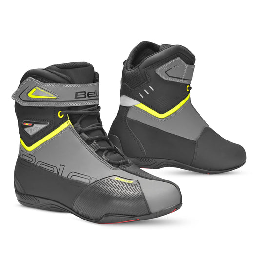 Bela Blaze Stivali da moto da turismo Nero / Grigio / Giallo - Yamoto.it