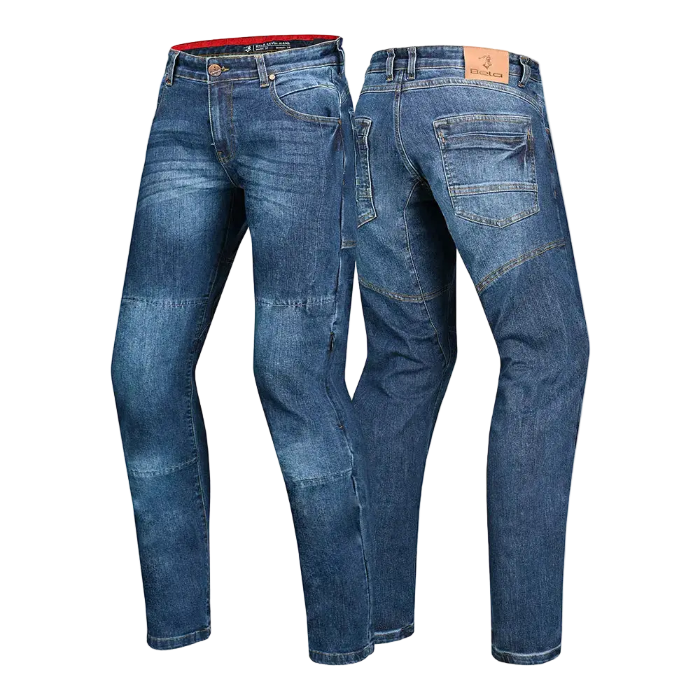 Bela Pantalon Kevin Random 34L Oscuro Azzurro 