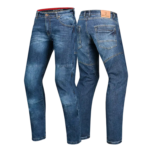 Bela Pantalon Kevin Random 34L Oscuro Azzurro 