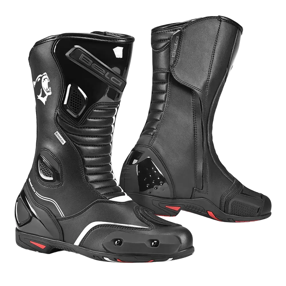 BELA Botas Piel Strip Nero/Bianco  sportivo stivali 