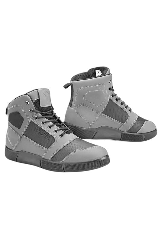 SHUA Shift Stivali pelle grigio 