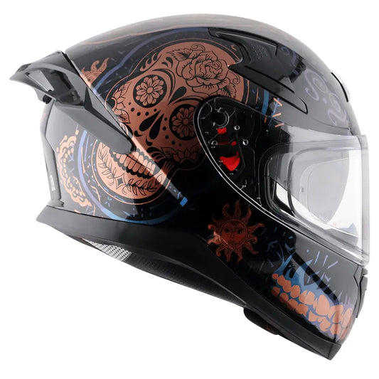 AXOR Helmets APEX TRANCE CASCHI INTEGRALE NERO ORO – Yamoto.it