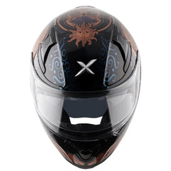 AXOR Helmets APEX TRANCE CASCHI INTEGRALE NERO ORO 