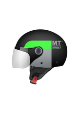 MT STREET S INBOARD D6 Mate Casco Jet Da Moto Stile Retrò 