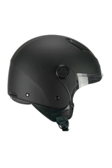 SKA-P 1LHA LUKE MONO Jet Casco Nero opaco 