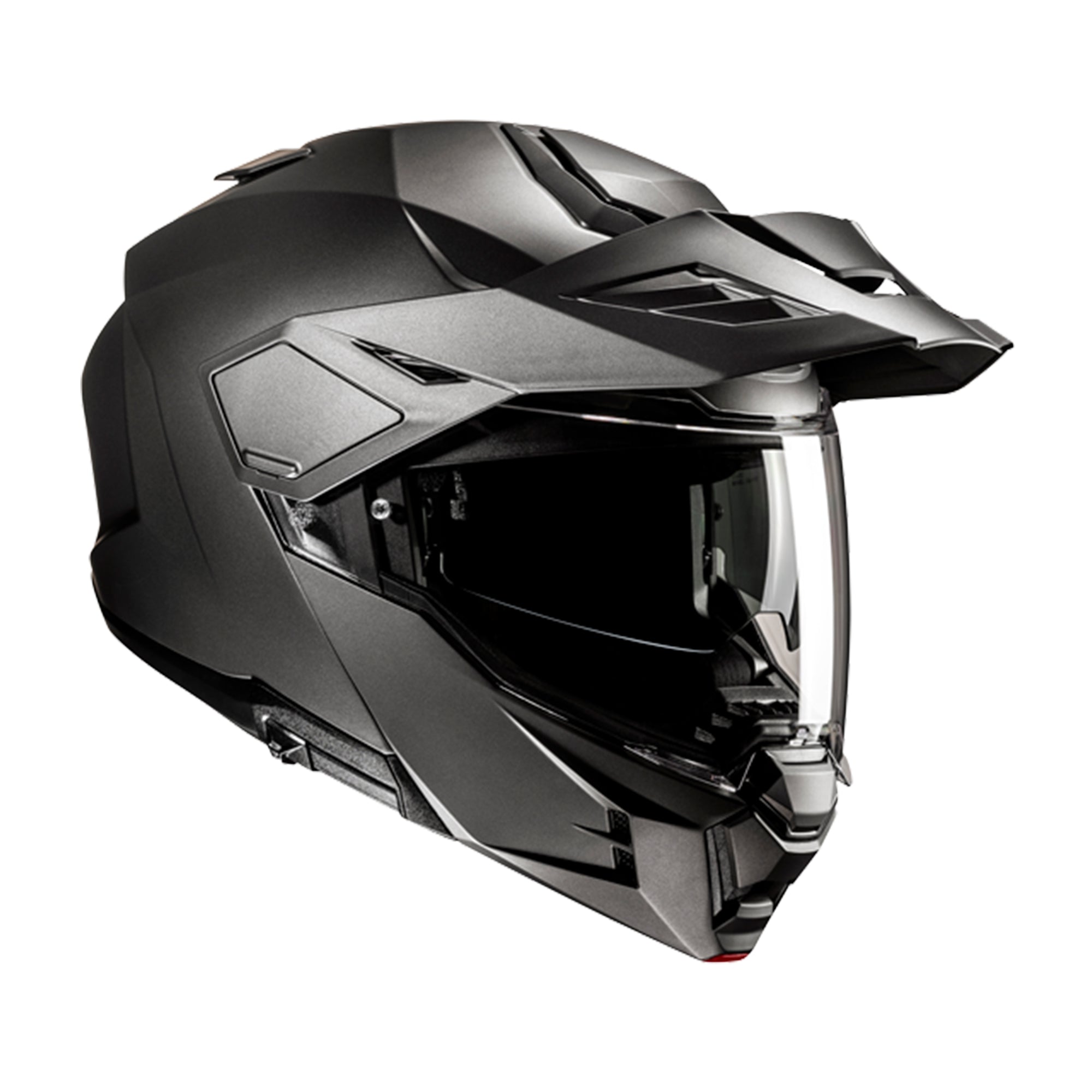 Casco modular HJC i80 uni Adventure de titanio semiplano