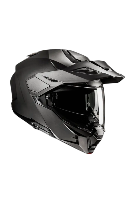 HJC I80 United Avventura Moto Modulare Caschi Titanio Semi Opaco 