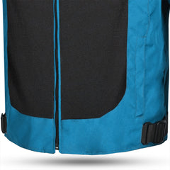 R-TECH SPIRAL MESH CHAQUETA DE MOTO DE HOMBRE TEXTIL  AZUL CLARO NEGRO ROJO