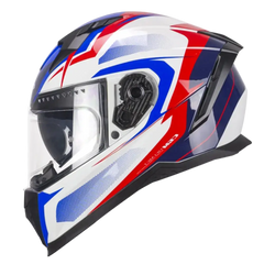 CGM 311G BLAST SPORT Moto Integrali Caschi Bianco Blu 