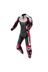 MUGENRACE MNR-2108 CIRA-SR Due Tuta pelle donna Rosa Bianco
