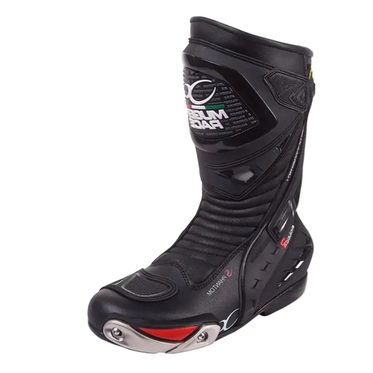 MUGENRACE BOT-MNR-1490 SPHANTOM 2 Moto Stivali Nero 