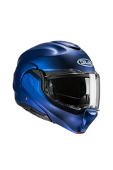 HJC F100 UNI Moto Modulabile Turismo Sportivo Caschi Blu Metallizzato 