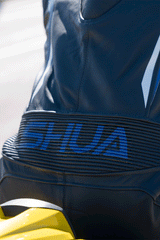 Shua Infinity Tuta Moto 2 pezzi Nero/Blu 