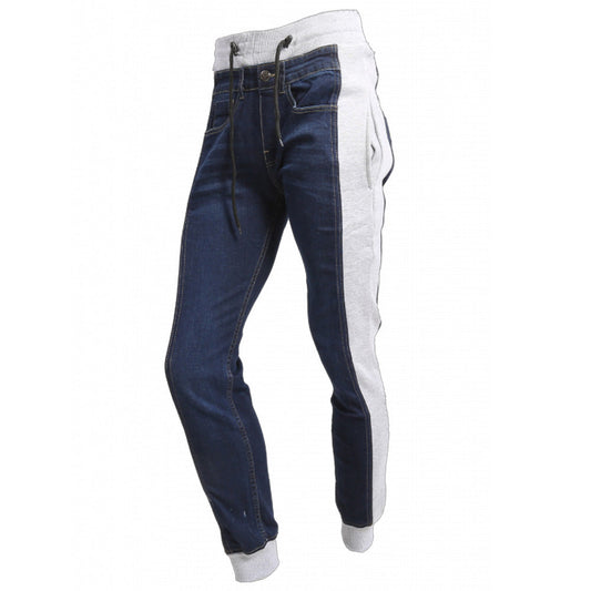 Pantaloni alla moda ibridi grigio-azzurro MUGENRACE NP-MNR-2313
