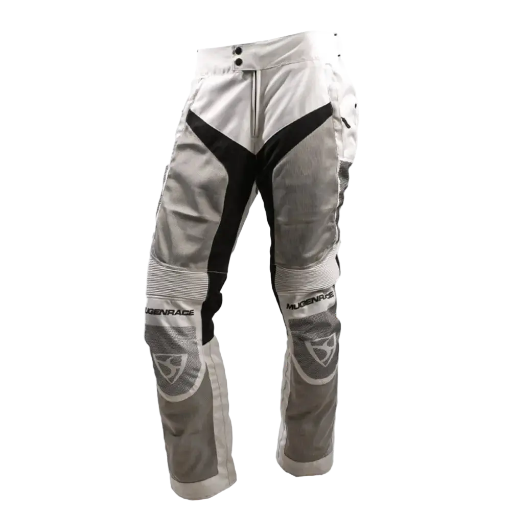 MUGENRACE NP-MNR-2451 Pantaloni rete tessile grigio chiaro 