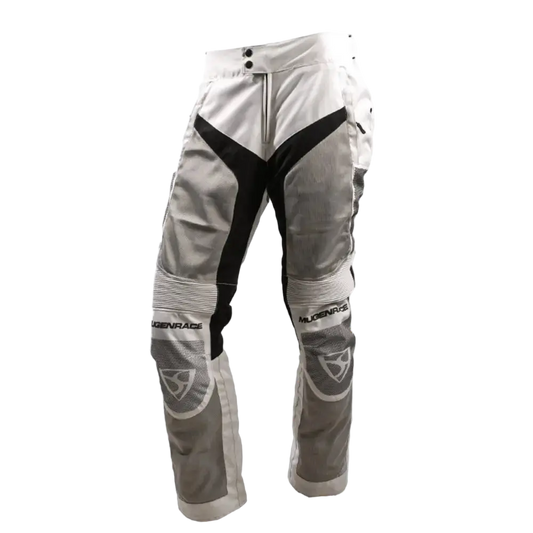 MUGENRACE NP-MNR-2451 Pantaloni rete tessile grigio chiaro 