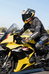 Shua Infinity Nero Blu 1PC Tute da Moto Pelle Uomo 