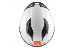 MT Stinger 2 Solid A0 blanco perlado brillante Cascos integrales - CASCO