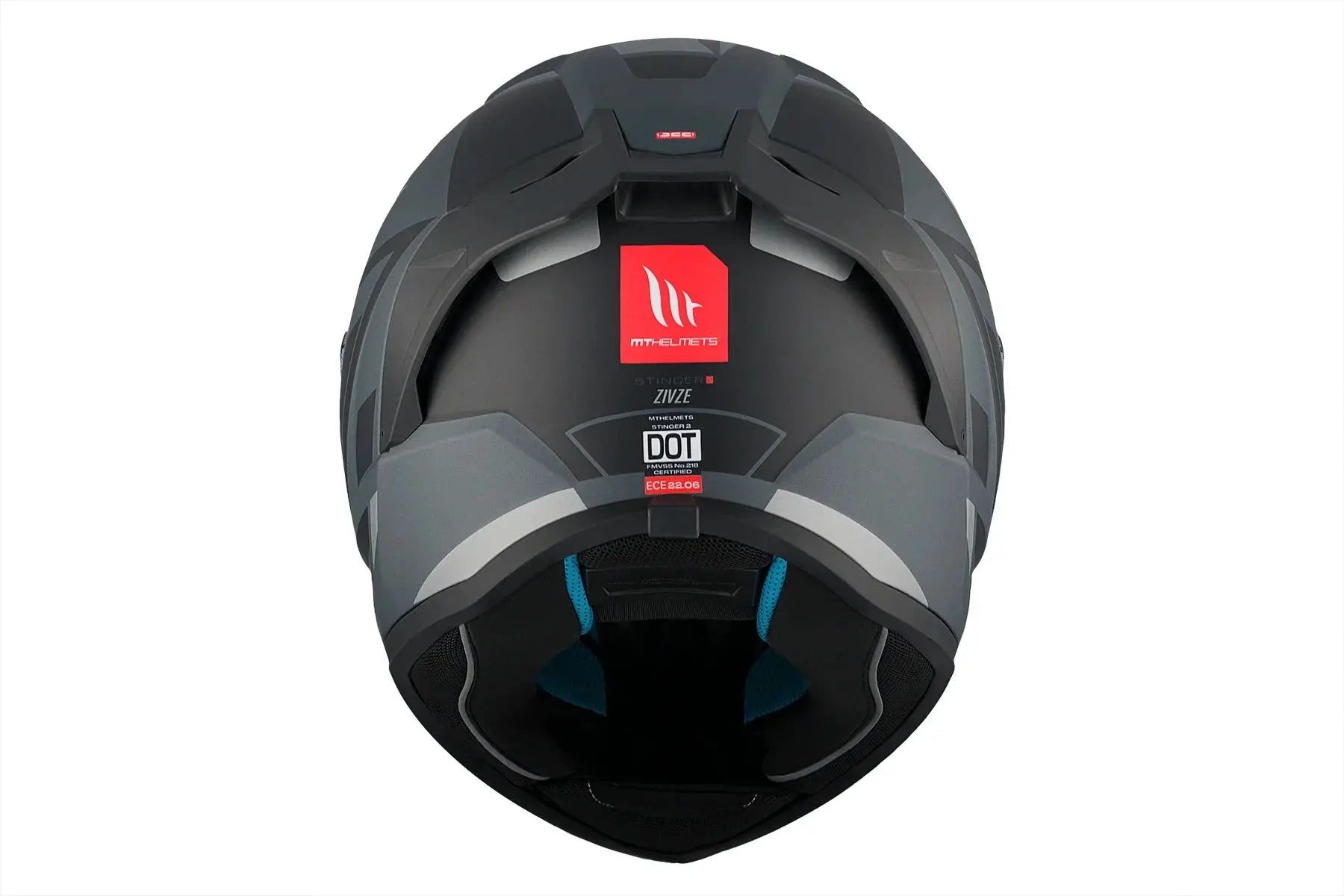 MT Stinger 2 Zivze C2 Casco integral para motocicleta Mate - SECURTEX MOTOR S.L (t/a MaximoMoto)