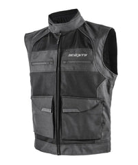SEVENTY SD-S3 CHALECO SCIROCCO  TOURING MULTI BOLSILLOS NEGRO