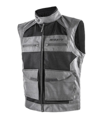 SEVENTY SCIROCCO SD-S3 Chaleco De Moto De Verano Hombre Gris 