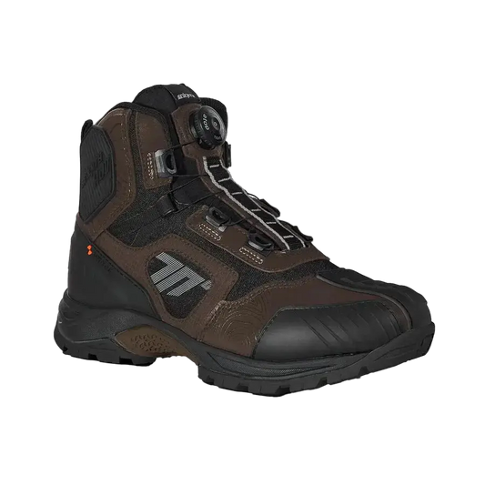 SEVENTYSD-BA7 STELVIO LOW Moto Unisex Avventura Stivali Nero Marroni 