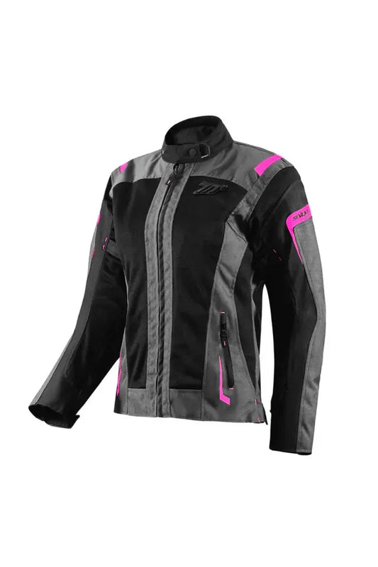 SEVENTY SD-JT68 Sahara Lady Giacca da moto estiva Grigio/Fucsia – Yamoto.it