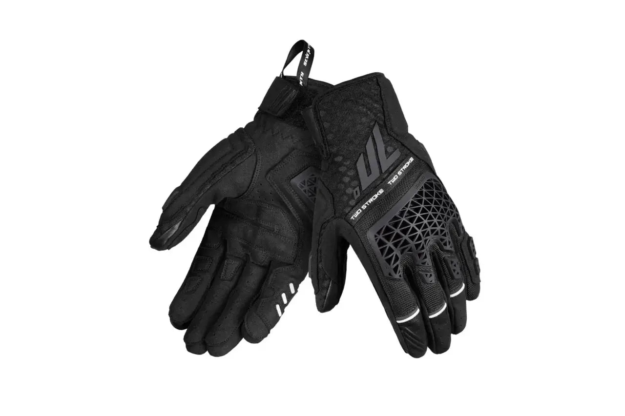 SEVENTY GUANTE SD-N60 TWO STROKE VERANO UNISEX NEGRO - SECURTEX MOTOR S.L (t/a MaximoMoto)