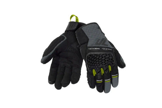 SEVENTY GUANTES SD-N60 TWO STROKE VERANO UNISEX NEGRO/GRIS/AMARILLO FLUOR - SECURTEX MOTOR S.L (t/a MaximoMoto)