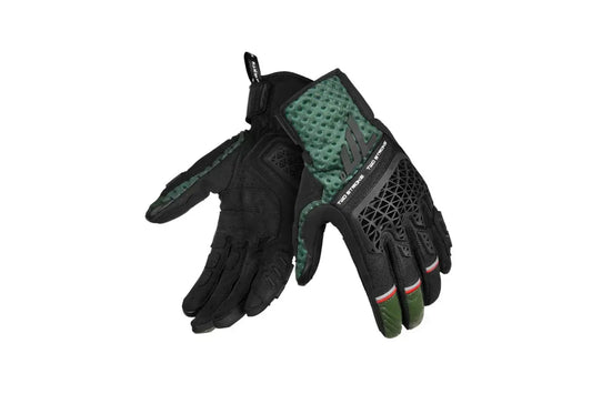 SEVENTY GUANTE SD-N60 TWO STROKE VERANO UNISEX NEGRO/VERDE/ROJO - SECURTEX MOTOR S.L (t/a MaximoMoto)