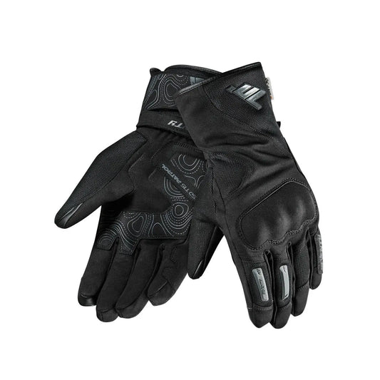 SEVENTY SD-T15 PATROL Moto Uomo Guanti Negro 