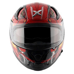 AXOR Helmets APEX VENOMOUS DV CASCHI INTEGRALE NERO ROSSO 