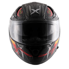 AXOR Helmets APEX VENOMOUS DV CASCHI INTEGRALE NERO OPACO GRIGIO 