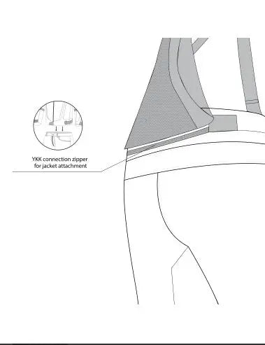 Bela Calm Digger pantaloni per Uomo 32L Nero Giallo