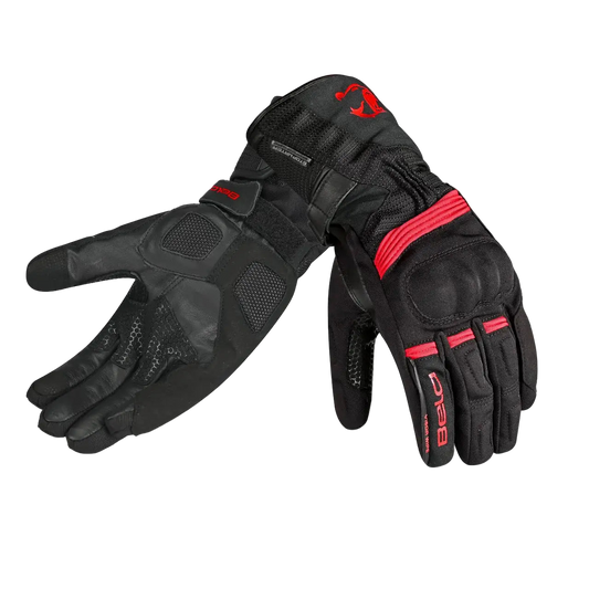 Bela - Storm Winter WP Glove Negro/Rojo 
