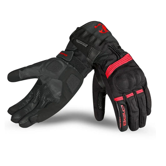 Bela - Storm Winter WP Glove Negro/Rojo 