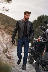 SHIMA WINCHESTER 2.0 CHAQUETA DE MOTO HOMBRE NEGRO 
