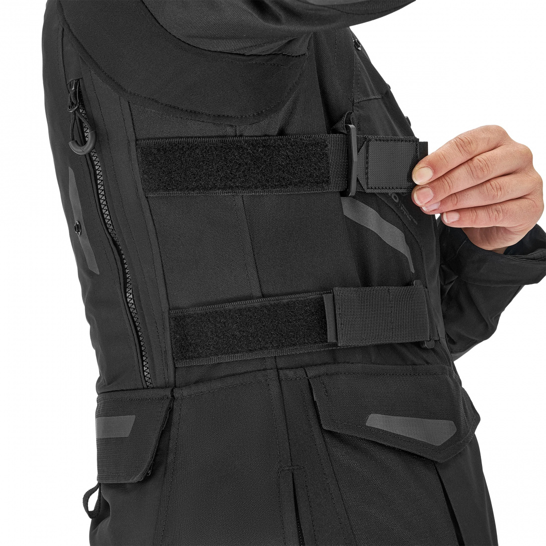 SHIMA DUNE MUJER DE TURISMO MOTO CHAQUETA TEXTIL NEGRO 