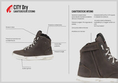 Forma City Dry Scarpe Casual Da Motociclista Urbane Marroni 